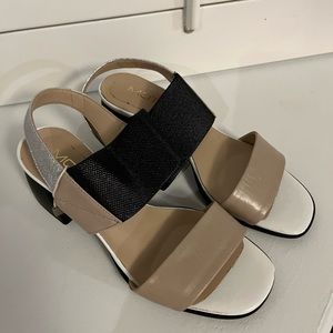 Brand new Motcle heeled sandals size 5